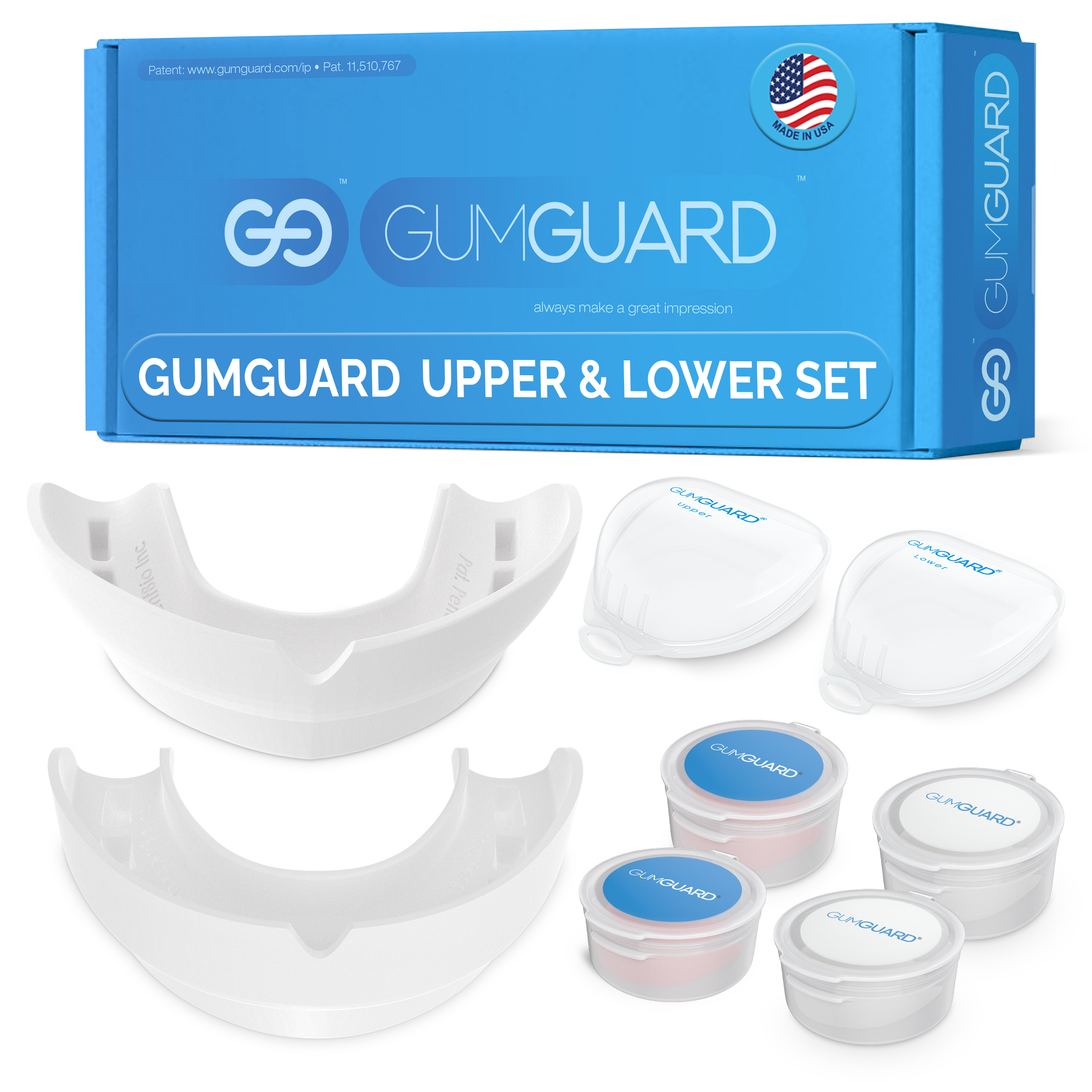 GumGuard® PM UltraSoft Upper & Lower | White