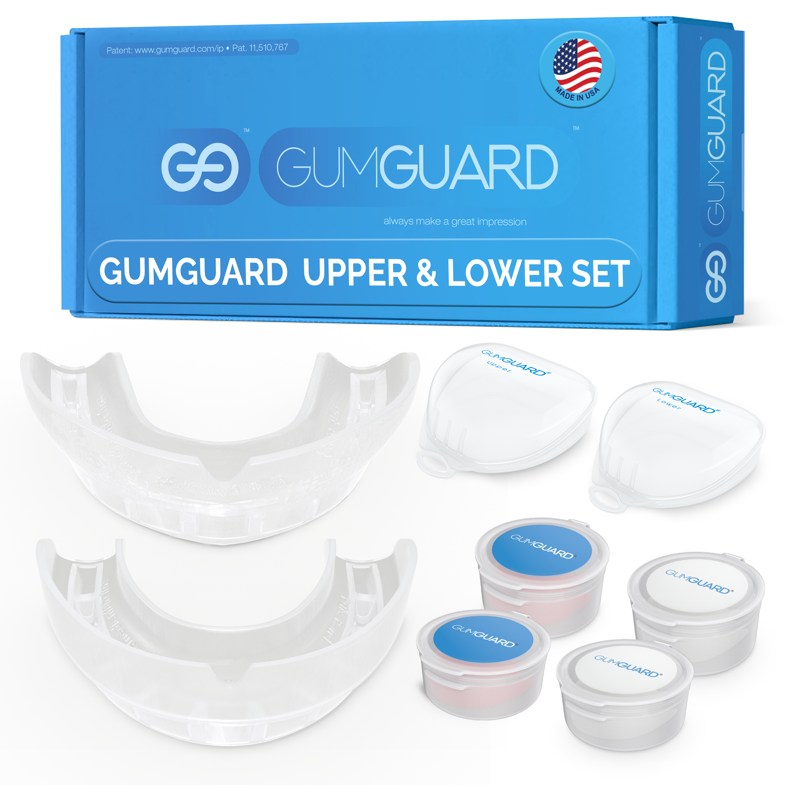 GumGuard® PM UltraSoft Upper & Lower | Clear