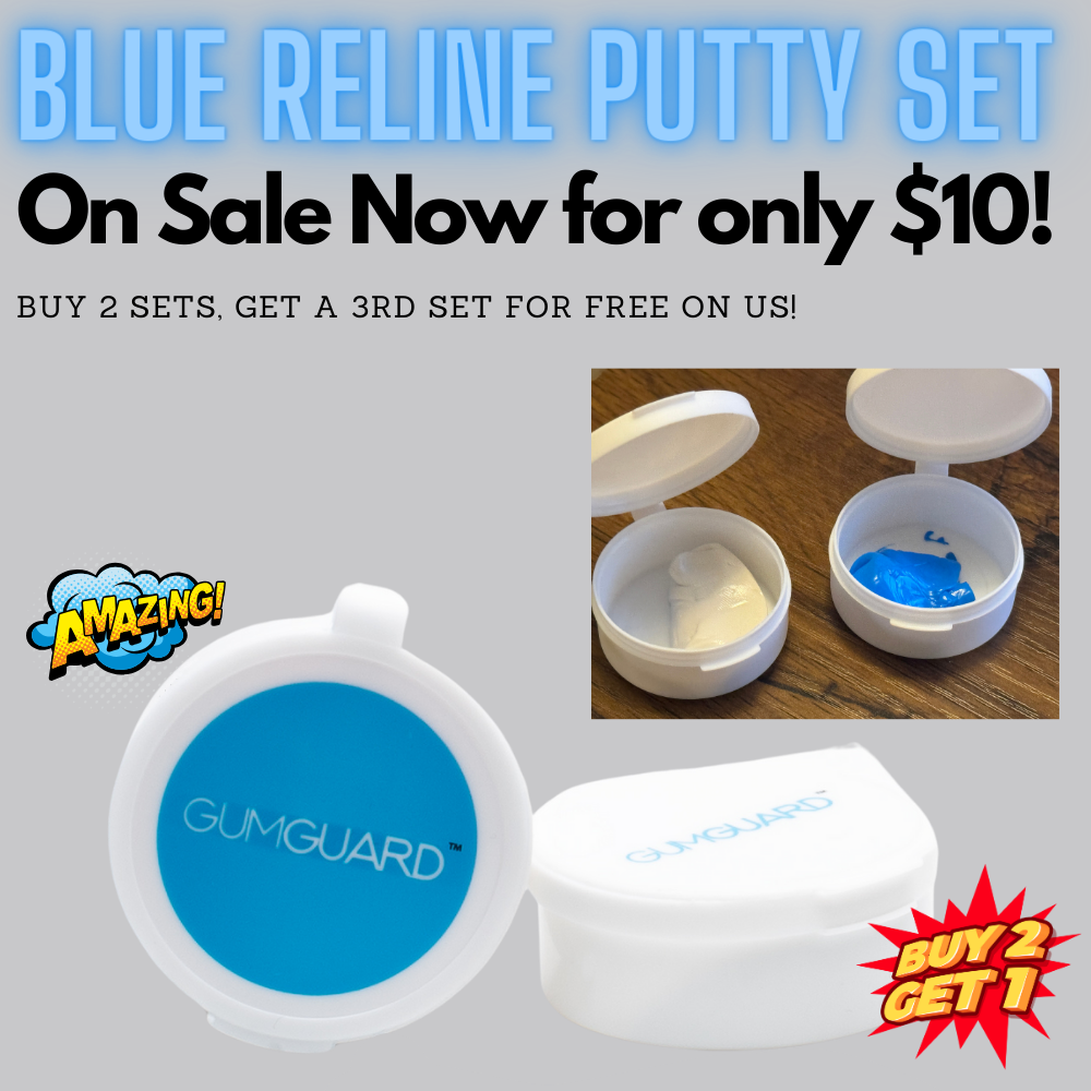 5 Minute Fast reline BLUE putty kit (GumGuard® sold separately) - BUY 2, GET 1 SET FREE!
